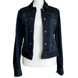 Limited Outback Women’s Jean Jacket Denim Jacket XS Stretch Blue